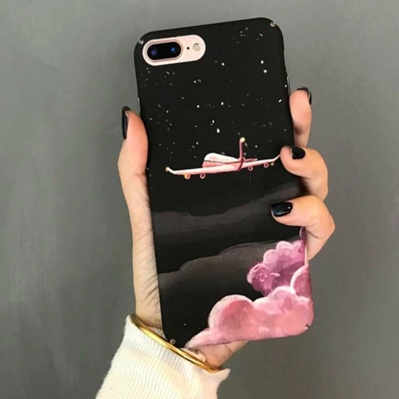 Airplane & Night Sky IPhone 7/8 case - Picture 1 of 6